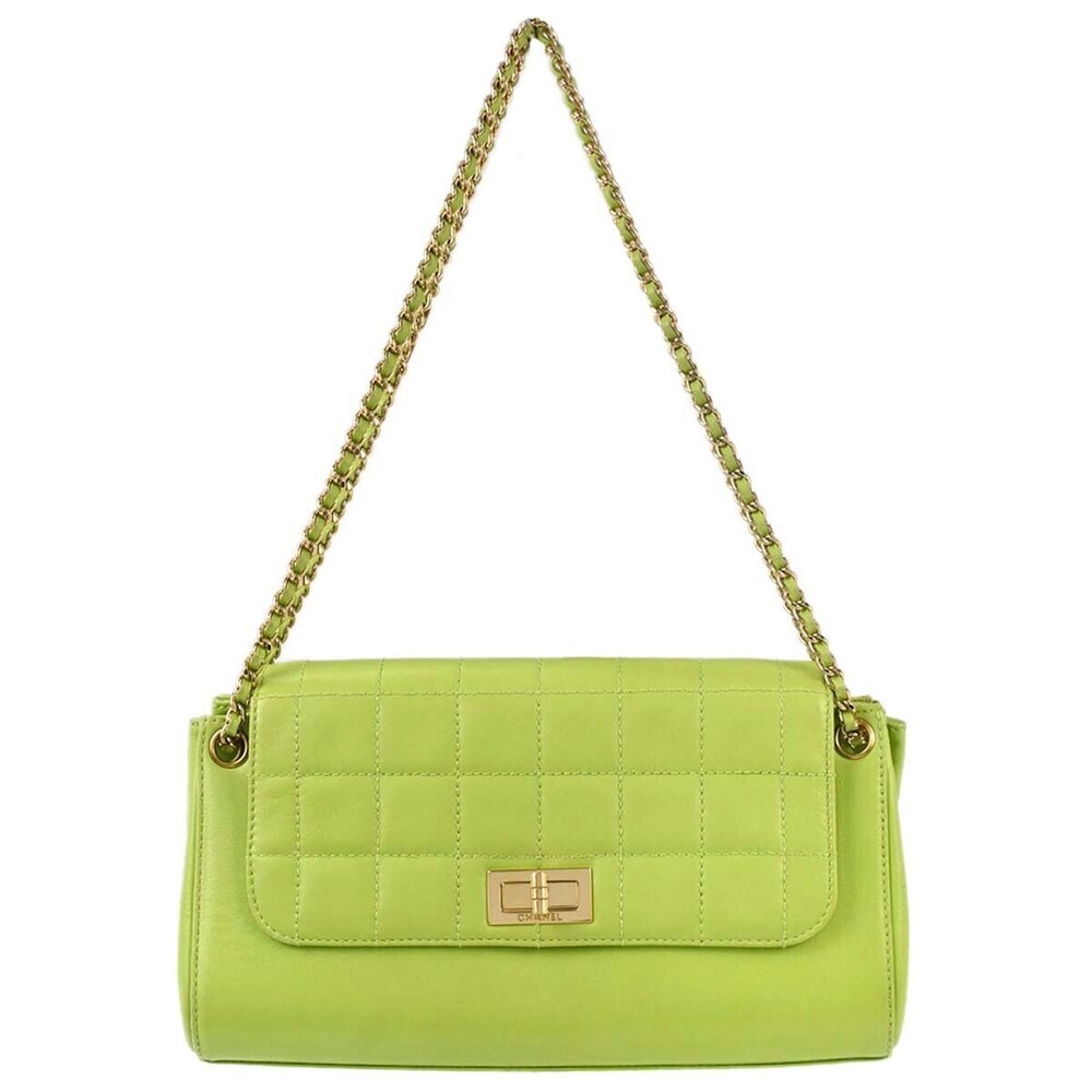 Chanel Chocolate Bar Mademoiselle Lock Chain Quilted velvet